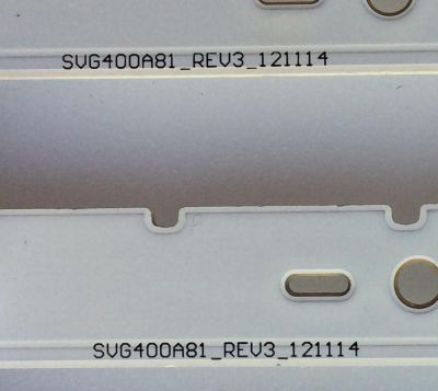 KIT DE LED'S PARA TV SONY (10 PIEZAS) / NUMERO DE PARTE SVG400A81 / 001S1B / SVG400A81_REV3_121114 / PANEL LSY400HM02-A02 / MODELO KDL-40R450A - Imagen 2